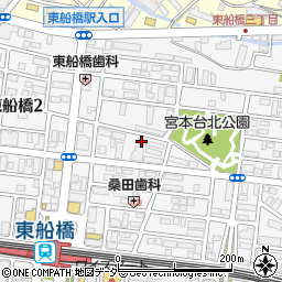 フェアリー弐番館周辺の地図