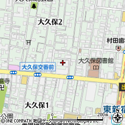 東京中央教会周辺の地図