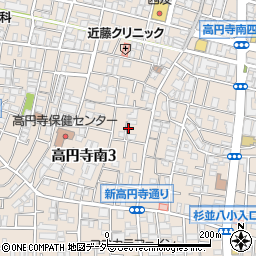 Ｃａｓｔｌｅ高円寺南壱番館周辺の地図