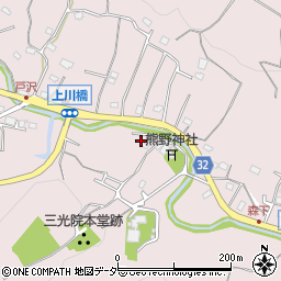東京都八王子市上川町3163周辺の地図