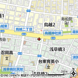 株式会社田中和紙　通信販売部周辺の地図
