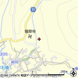 山梨県甲府市上積翠寺町808-1周辺の地図