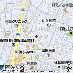 東京都杉並区阿佐谷南1丁目33周辺の地図