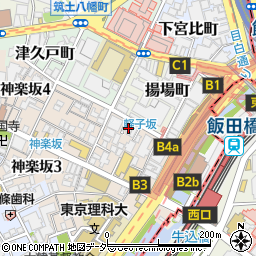 ホームズ飯田橋周辺の地図