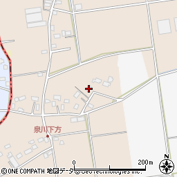 千葉県旭市泉川818周辺の地図