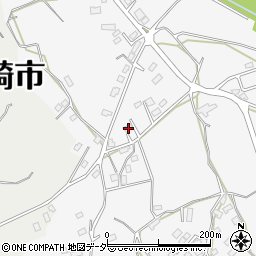 山梨県韮崎市大草町若尾214-2周辺の地図