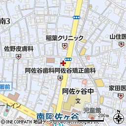 東京都杉並区阿佐谷南3丁目1-21周辺の地図