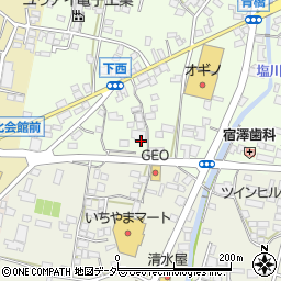 甲府信用金庫塩山支店周辺の地図