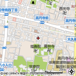 高円寺コンチェルト周辺の地図