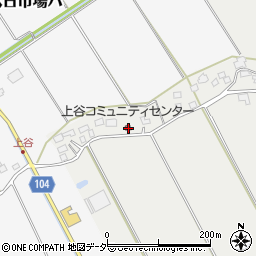 千葉県匝瑳市上谷中1258周辺の地図