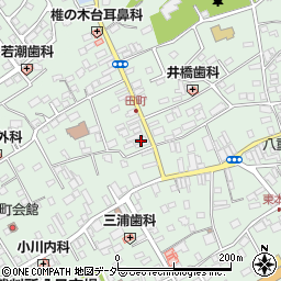 千葉県匝瑳市八日市場イ2558周辺の地図