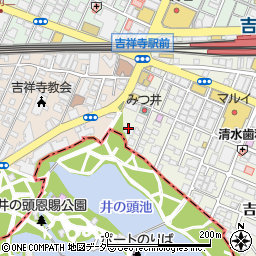 ムレスナティー東京周辺の地図