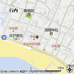 有限会社仲條石材店周辺の地図