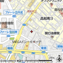 株式会社メディアプラス東京周辺の地図