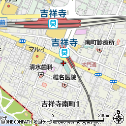 吉祥寺東急ＲＥＩホテル周辺の地図