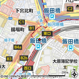 越後そば酒房 笹陣 飯田橋店周辺の地図