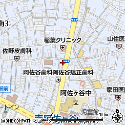 東京都杉並区阿佐谷南3丁目1-20周辺の地図