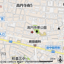 ｍｙｐｌａｎ東高円寺周辺の地図