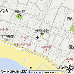 千葉県旭市平松1544周辺の地図
