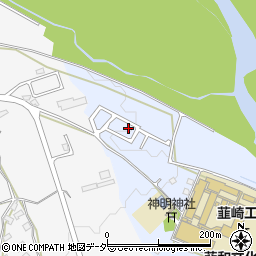 山梨県韮崎市龍岡町若尾新田34-9周辺の地図