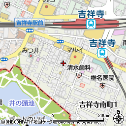 吉祥寺榊原クリニック周辺の地図