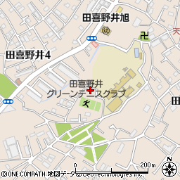 千葉県船橋市田喜野井周辺の地図