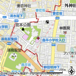 東京都千代田区外神田2丁目周辺の地図