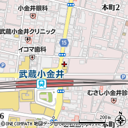 東京小金井ロータリークラブ周辺の地図