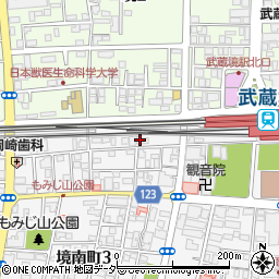 永谷建物管理株式会社管理室　武蔵境永谷タウンプラザ周辺の地図