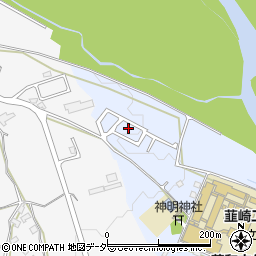 山梨県韮崎市龍岡町若尾新田34周辺の地図