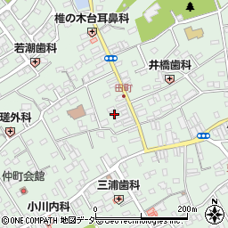 千葉県匝瑳市八日市場イ2555周辺の地図