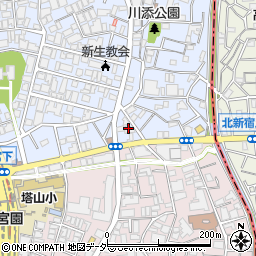 生活協同組合 パルシステム東京 デイサービスセンター「中..周辺の地図