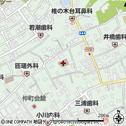 匝瑳市役所　八日市場勤労青少年ホーム周辺の地図