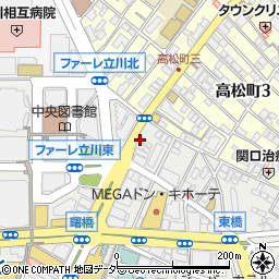 個室居酒屋 立川家周辺の地図