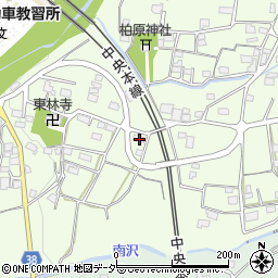 山梨県甲州市塩山下萩原2170周辺の地図