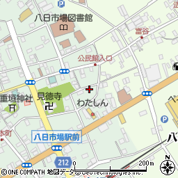 千葉県匝瑳市八日市場イ2986周辺の地図