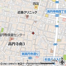 ダルトン高円寺店周辺の地図