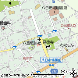 千葉県匝瑳市八日市場イ2947周辺の地図
