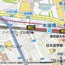 水道橋 寿司個室居酒屋 魚秀周辺の地図