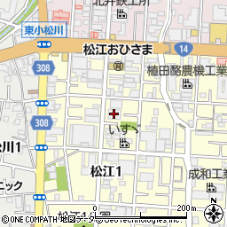 ホーメイ商工東京支店周辺の地図