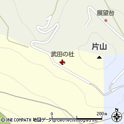山梨県立武田の杜キャンプ場周辺の地図