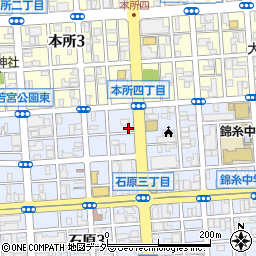 岡島理容所周辺の地図