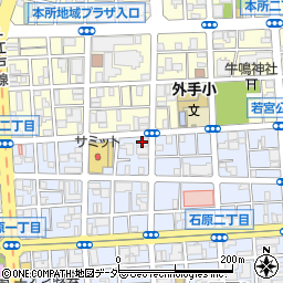 朝日信用金庫本所支店周辺の地図