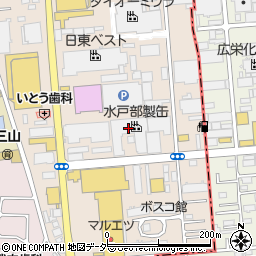 水戸部製缶株式会社周辺の地図