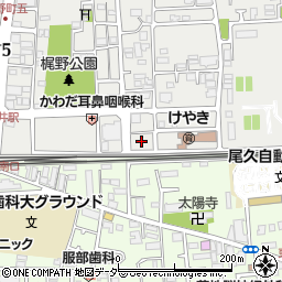 東小金井駅東第一駐車場周辺の地図