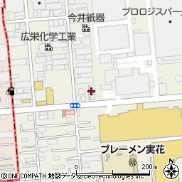 ユーシン工業株式会社周辺の地図