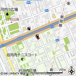 有限会社芦田商店　セルフ東京一周辺の地図