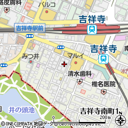 ドトールコーヒーショップ 吉祥寺公園口店周辺の地図