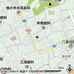 千葉県匝瑳市八日市場イ2491周辺の地図