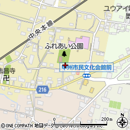 山梨県甲州市塩山上塩後338周辺の地図